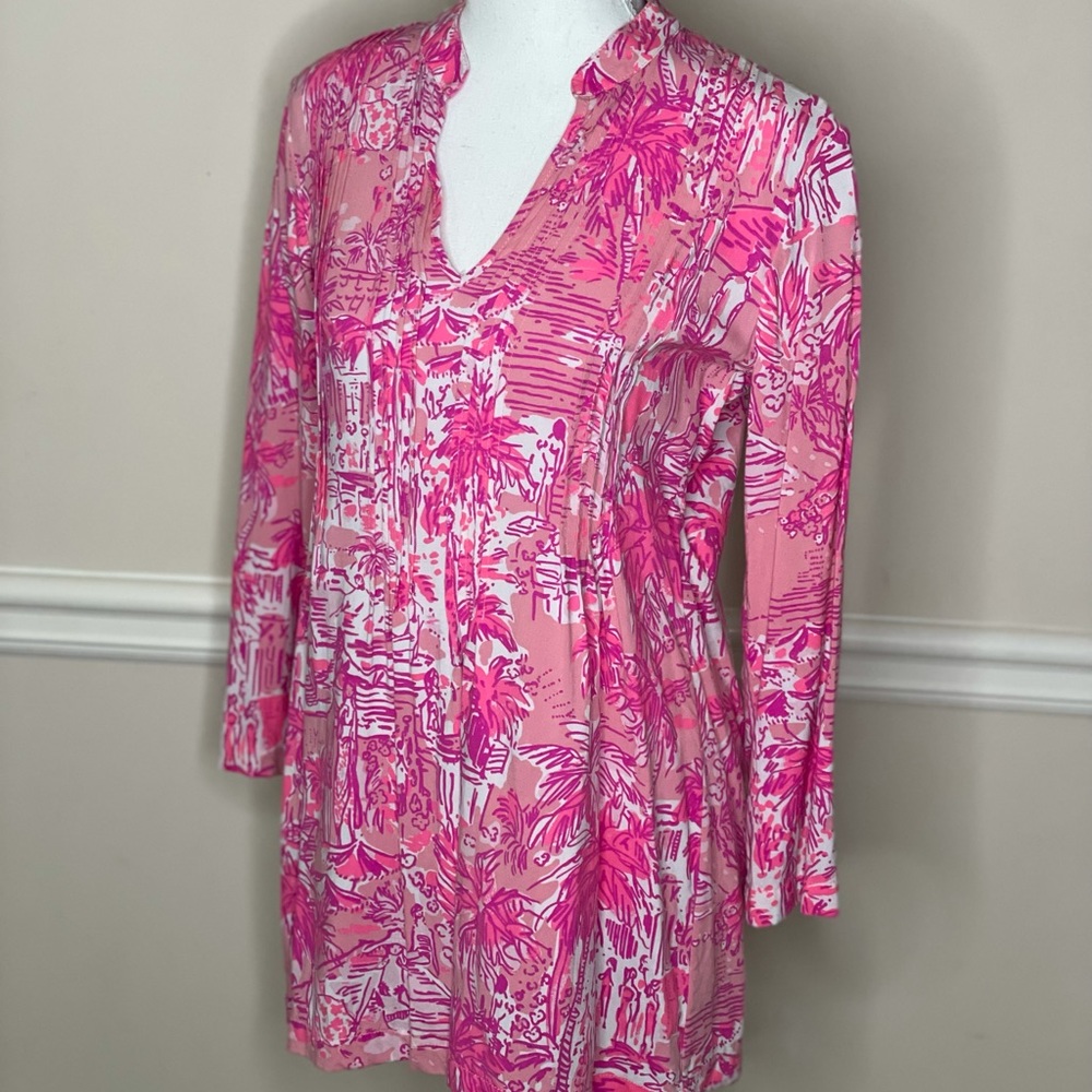 Lilly Pulitzer Pink Sarasota Tunic